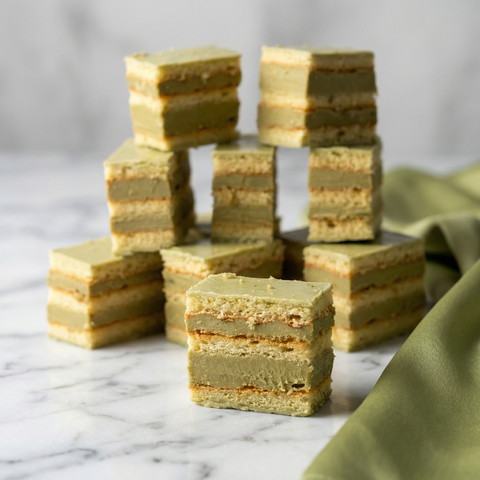 Savoia al pistacchio  (Scatola 500g 17 pz)