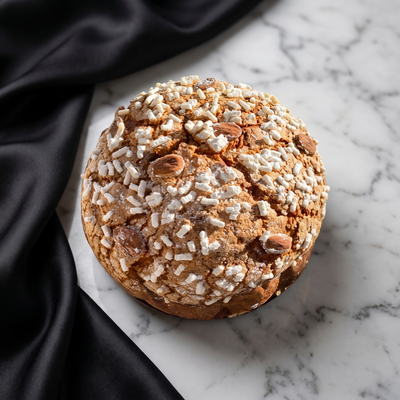 Panettone artigianale classico siciliano con uvetta e canditi in vendita online. 1,2KG.